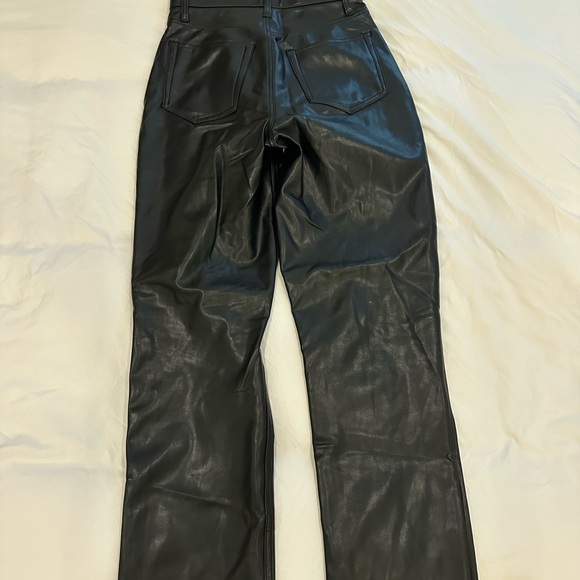 Abercrombie leather pants - Picture 2 of 3
